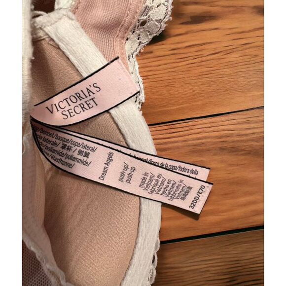 Victoria's Secret Pink Dream Angels & Date Push Up Wired Bras Size 32DD - Picture 8 of 13